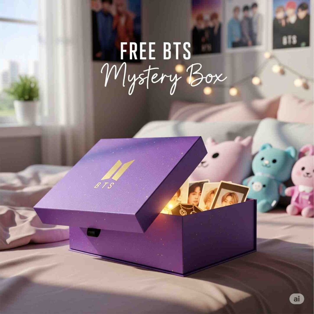 BTS ARMY BORA Mystery Box – FREE Edition 🎁 Worth $500 – $2,000 — Yours for FREE!
